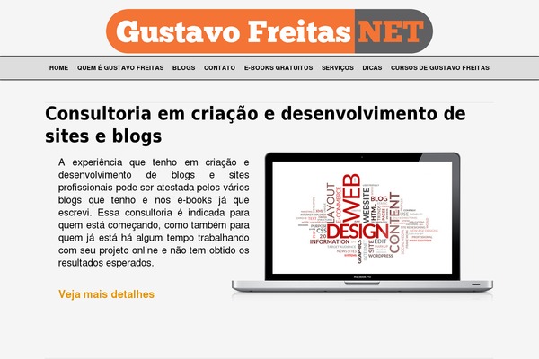 gustavofreitas.net site used Newspack-joseph