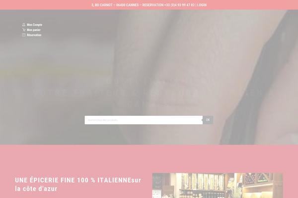 Wpserveur theme site design template sample