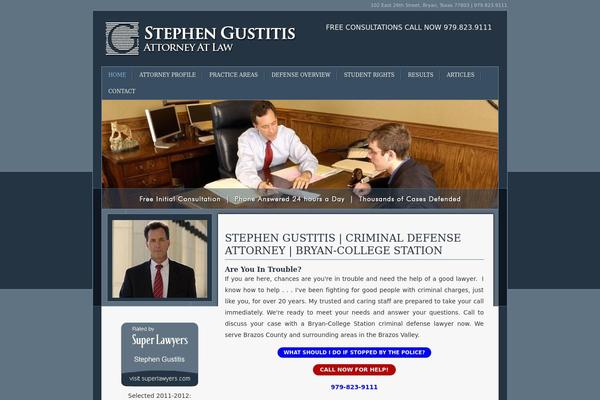 gustitislaw.com site used Trendis