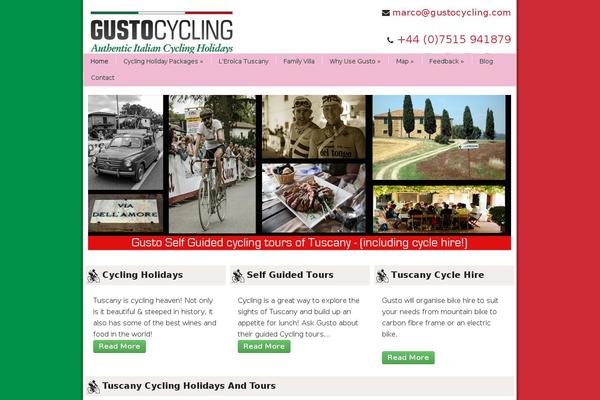 gustocycling.com site used Gustocycling