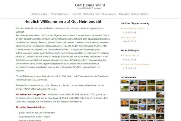 gut-heimendahl.de site used Zenearth