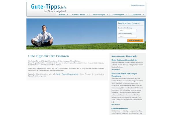 gute-tipps.info site used Gute-tipps