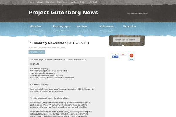 gutenbergnews.org site used Gutnews