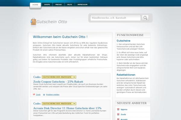 gutschein-otto.net site used Clipper