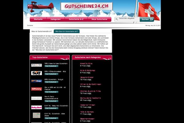 gutscheine24.ch site used Gutscheine24