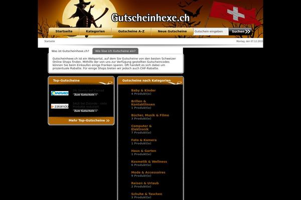 gutscheinhexe.ch site used Gutscheine24