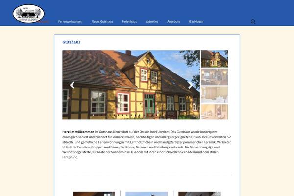 Twenty Thirteen theme site design template sample