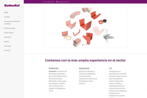 Divi theme site design template sample