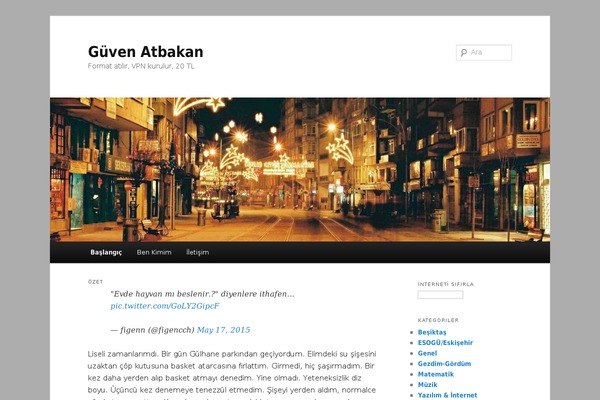 Twenty Eleven theme site design template sample