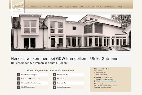 guw-immobilien.com site used Guw