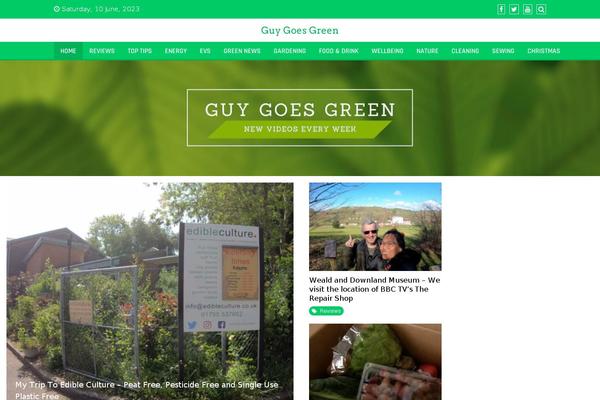 guygoesgreen.com site used Magazine-news-plus