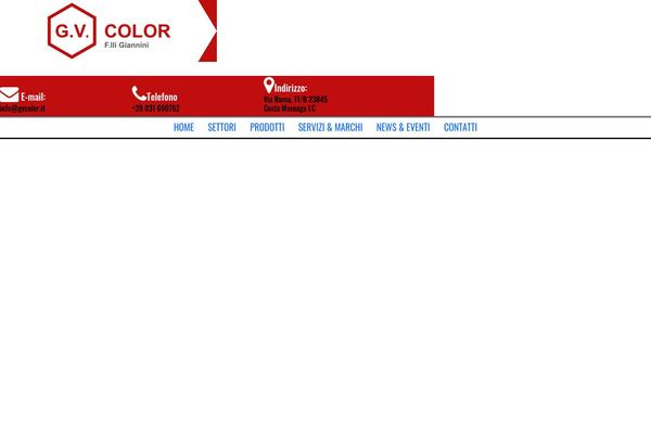 gvcolor.it site used Gvcolor