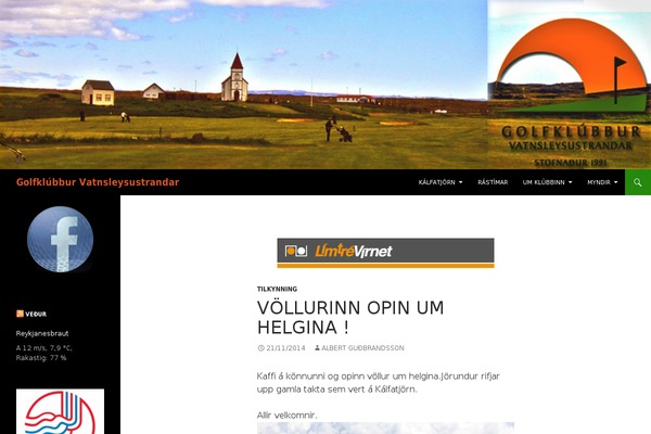gvsgolf.is site used WPNepal Blog