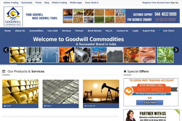 Goodwill theme websites examples