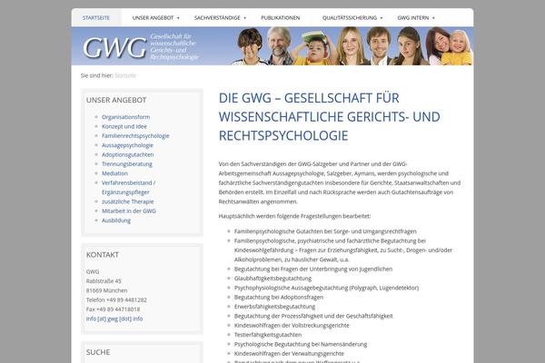 gwg-institut.com site used Gwg-theme