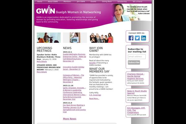 gwin.ca site used Gwin-responsive