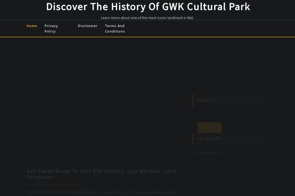gwk-culturalpark.com site used NewsMedia