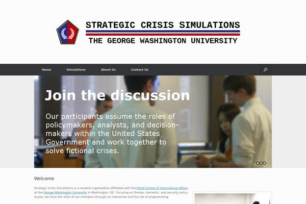 Vantage theme site design template sample