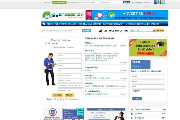 gyansearch.com site used Gyansearchnew