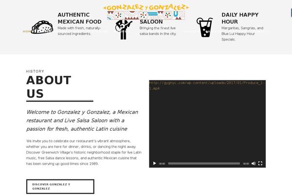 Grill theme site design template sample