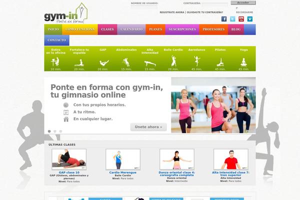 gym-in.com site used Gymin