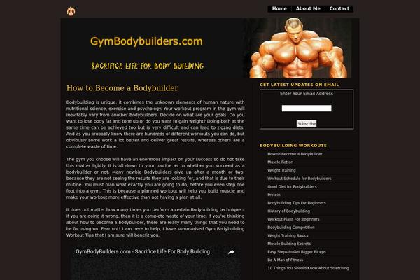 gymbodybuilders.com site used Gymbodybuilders