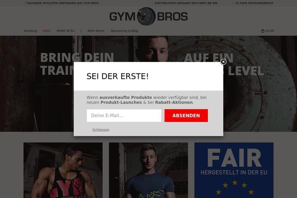gymbros WordPress theme, websites list used gymbros theme gymbros theme websites examples