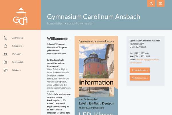 gymnasium-carolinum.de site used Carolinum