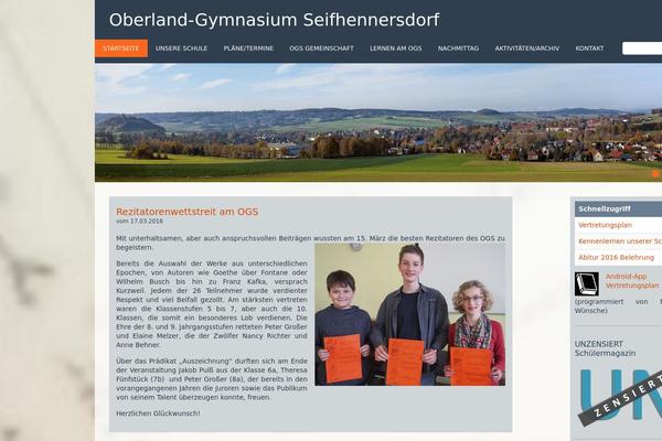 gymnasium-seifhennersdorf.de site used Oberland-gymnasium