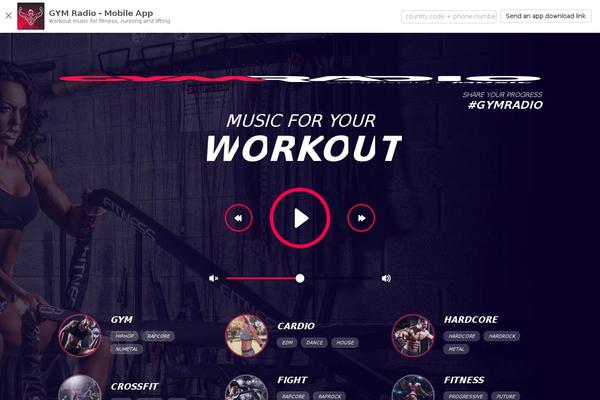 gymradio theme websites examples