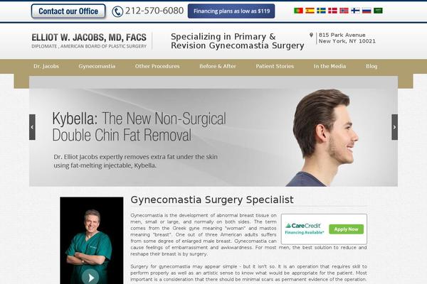 gynecomastianewyork.com site used Blog