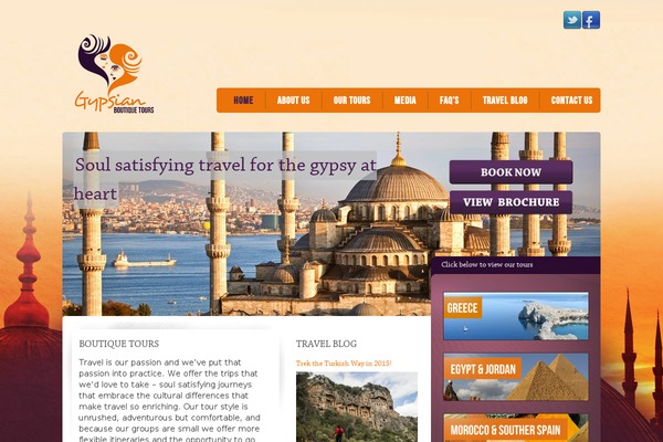 gypsianboutiquetours.com.au site used Gypsian