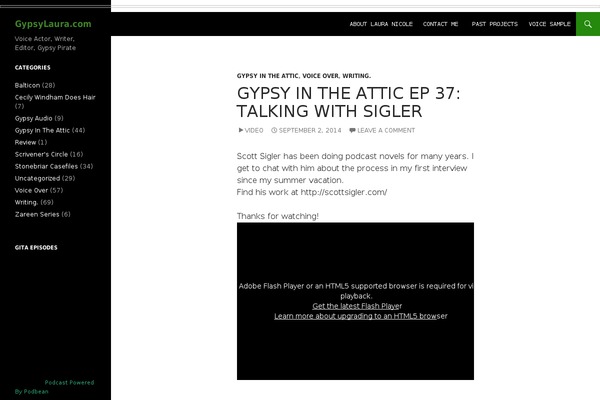 Twenty Fourteen theme site design template sample