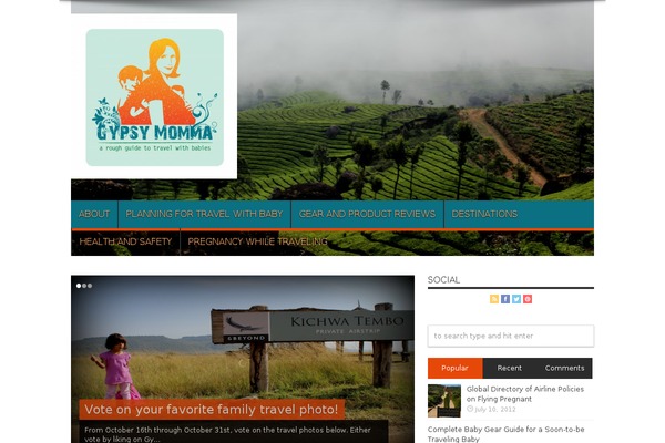 Jarida theme site design template sample
