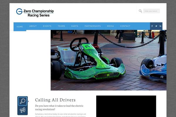 gzeroracing.ca site used Brandon-premium-wordpress-theme