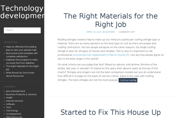 Twenty Twelve theme site design template sample
