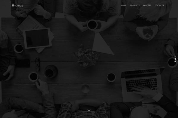 Story theme site design template sample