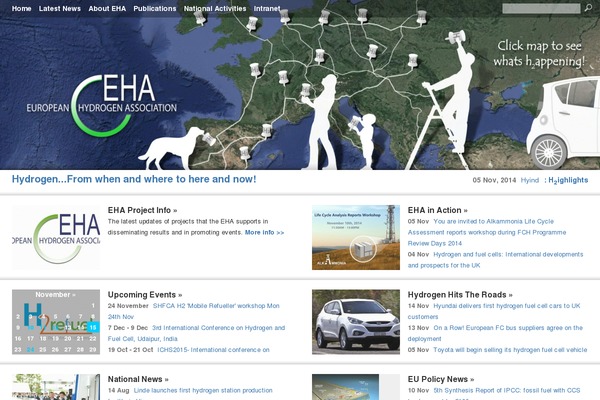 h2euro.org site used Hydrogen