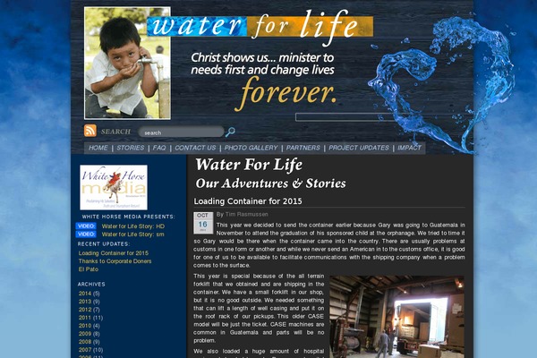 h2oforlife.org site used H2oforlife