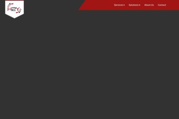 h2yinfotech.com site used Navas