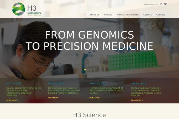 h3biomedicine.com site used H3