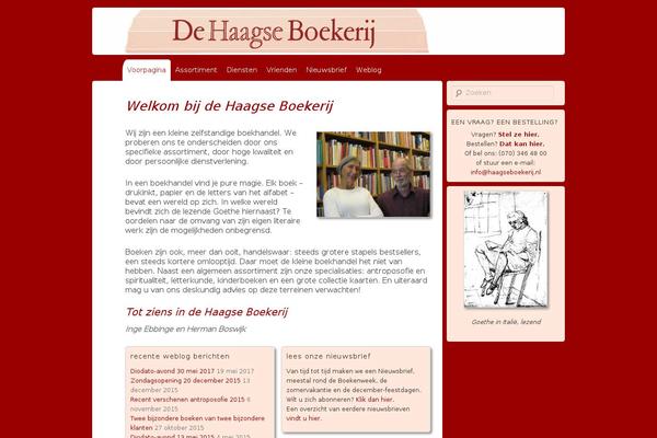 haagseboekerij.nl site used Twentyeleven-child