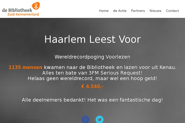 haarlemleestvoor.nl site used Legend-wptheme