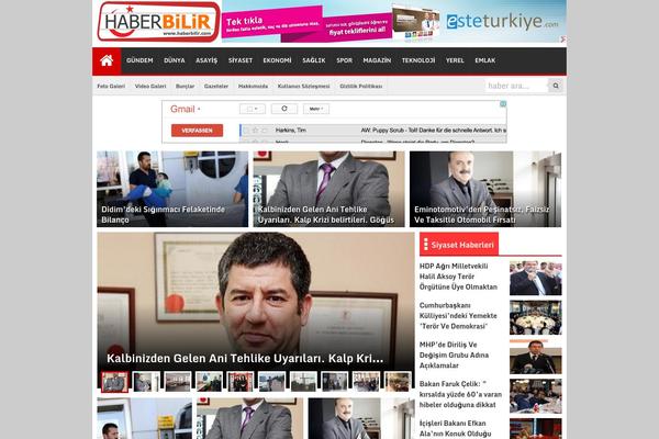 haberbilir.com site used A4haberv2