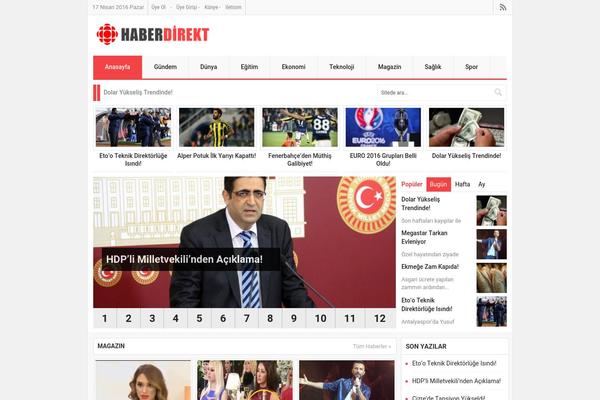 haberdirekt.com site used Ananews