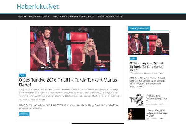 ColorMag theme site design template sample