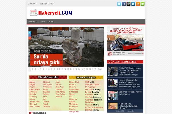 haberyeli.com site used Haberadam