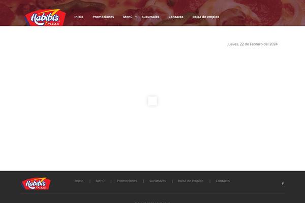 Pizzaro theme site design template sample