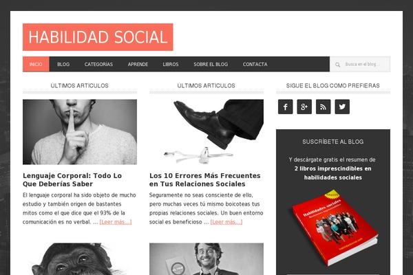 habilidadsocial.com site used Habilidad-social