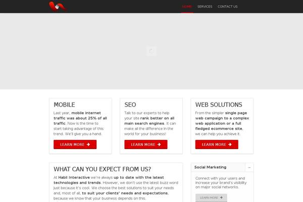 Frisco theme site design template sample